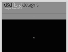 Tablet Screenshot of floraldesigns.ca